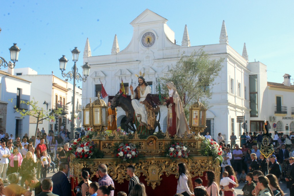“La Borriquita” amplía su recorrido y abre, el Domingo de Ramos, la Semana Santa de Cartaya