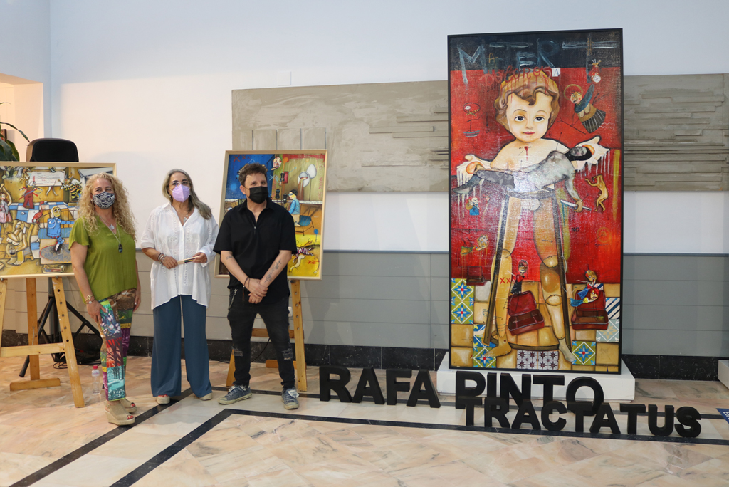 La exposición de la obra de Rafa Pinto, en el Centro Cultural, abre la programación de verano en Cartaya, El Rompido y Nuevo Portil 