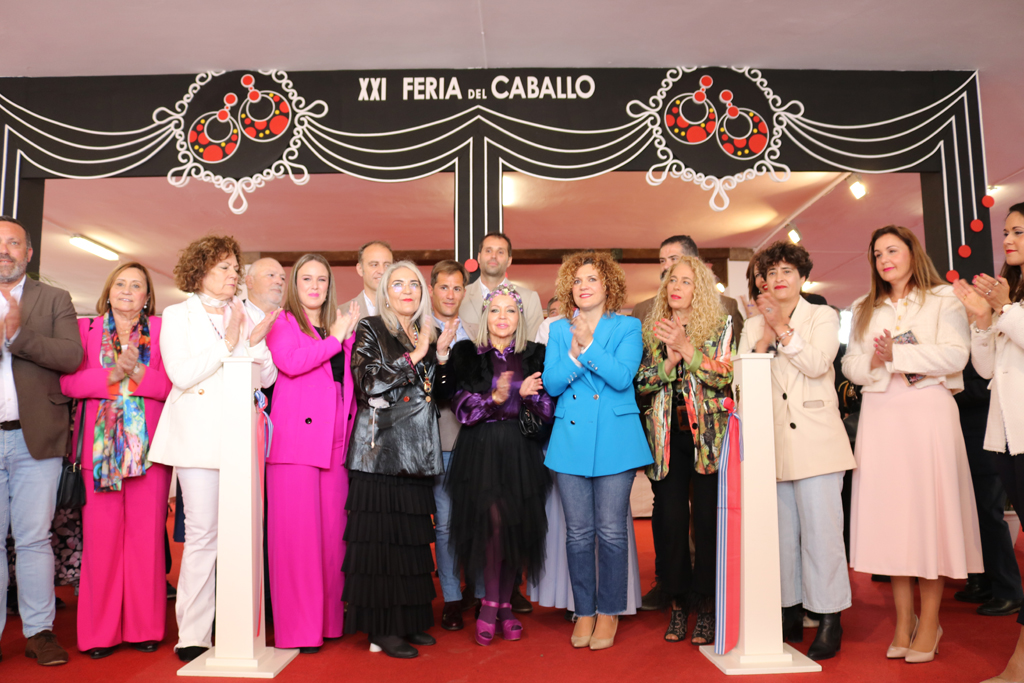 Cartaya vive este fin de semana la XXI Feria del Caballo, con las mejores yeguadas y más de una docena de diseñadores de moda flamenca
