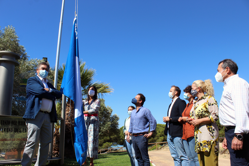 El Ayuntamiento destaca la bandera azul de la ADN de Nuevo Portil, “ejemplo de la apuesta por la calidad de nuestro destino turístico”