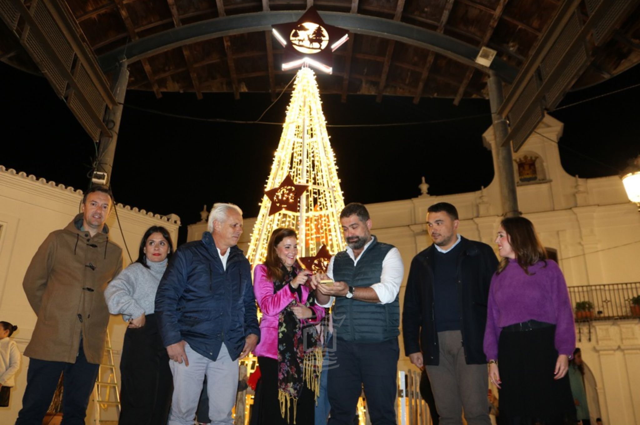 Cartaya ilumina su Navidad en el casco urbano, El Rompido y Nuevo Portil.