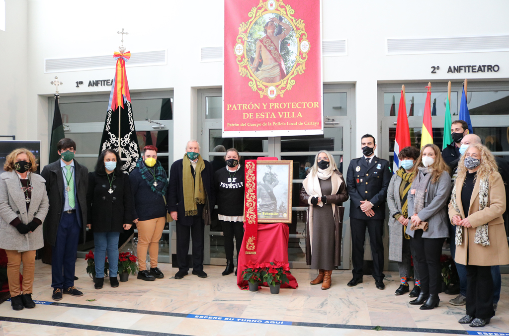 La Hermandad y el Ayuntamiento organizan una semana de actos en honor a San Sebastián, siguiendo las medidas de seguridad sanitaria impuestas por la pandemia.