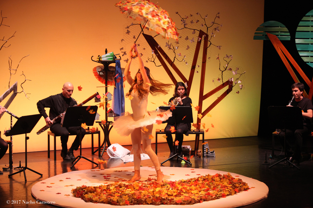 Teloncillo Teatro estrena en Cartaya 'El Jardín Musical'