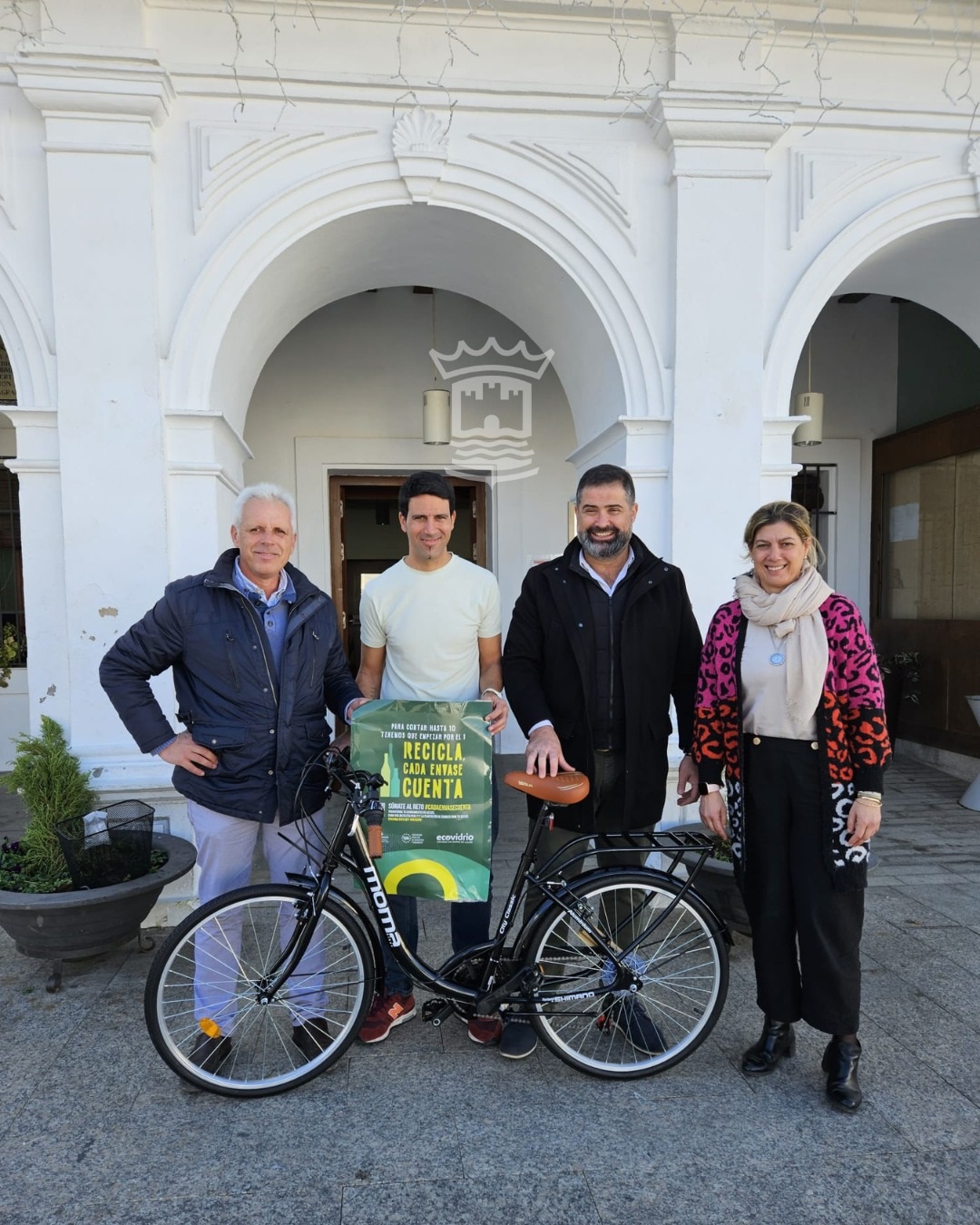Cartaya supera con éxito el reto de reciclaje de vidrio de la campaña ‘Recicla, cada envase cuenta’, del Ayuntamiento y Ecovidrio